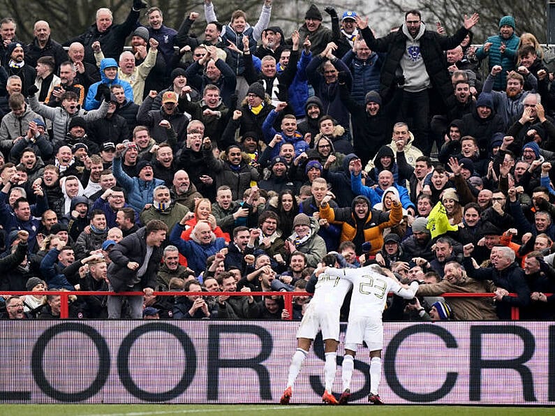 Jack Harrison rocket puts Leeds on path to convincing cup victory at Accrington