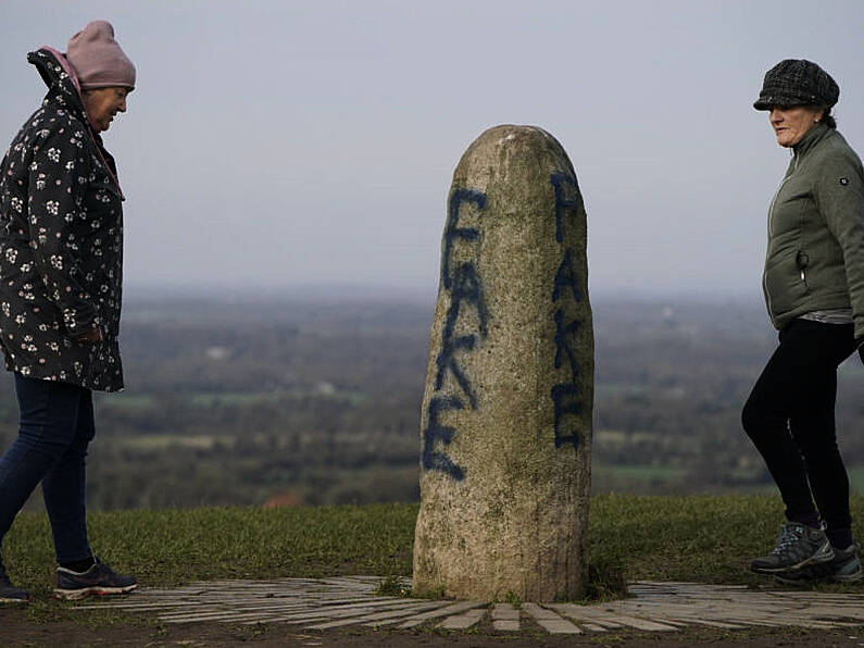 ‘Mindless’ and ‘ugly’ vandalism of 5,000-year-old Irish 'Stone of Destiny' condemned