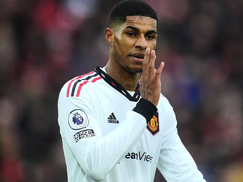 Marcus Rashford rubbishes ‘nonsense’ claim Manchester United gave up at Anfield