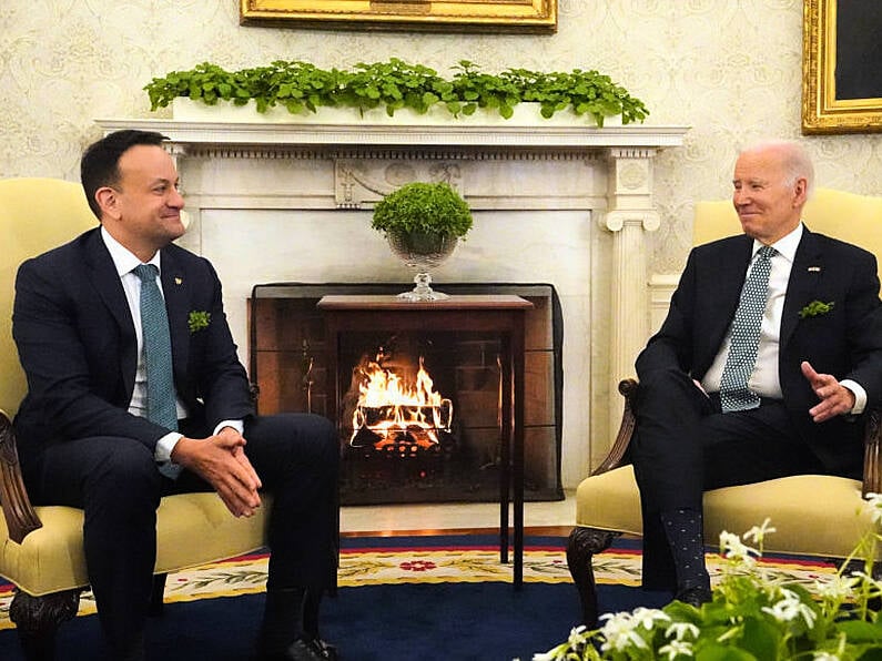 US President Joe Biden has backed the Irish Rugby team to win the Grand Slam