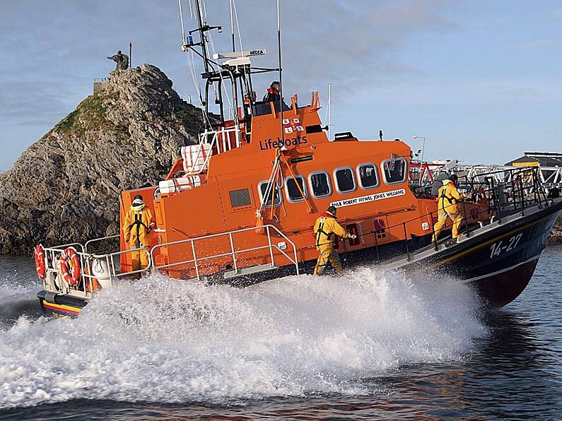 RNLI and Coast Guard rescue 40 people from stranded boat in lake