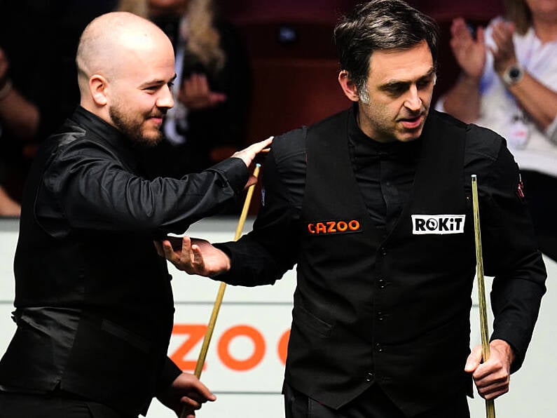 Ronnie O’Sullivan knocked out of World Championship by ‘phenomenal’ Luca Brecel