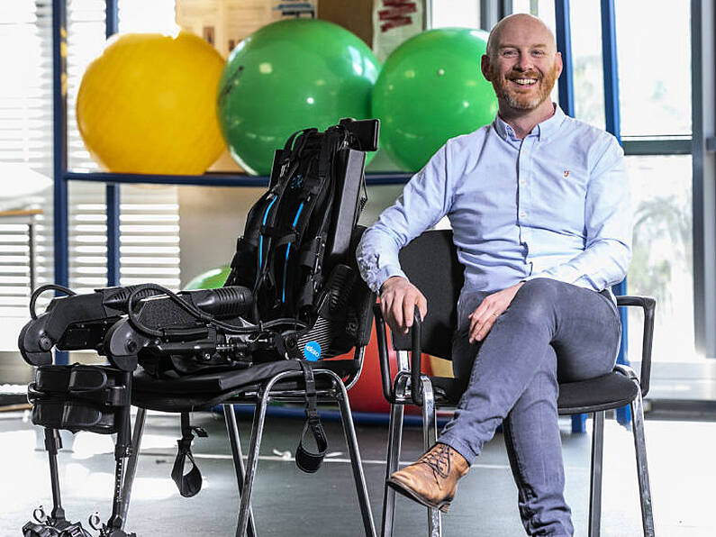 Irish children in wheelchairs may experience walking again in new robotic suit