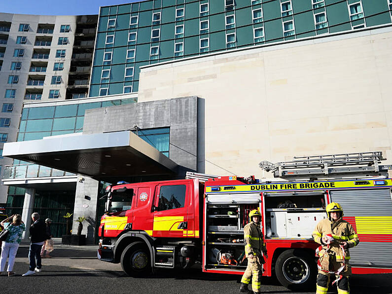 Dublin fire: ‘Terrifying’ blaze destroys several apartments in high-rise