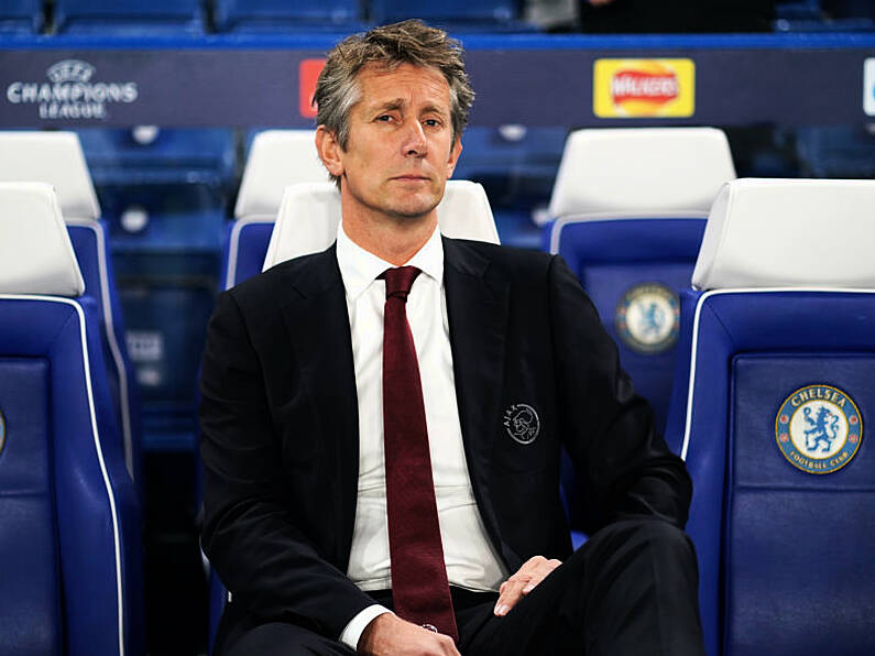 Edwin van der Sar’s condition ‘stable but still concerning’ after brain bleed