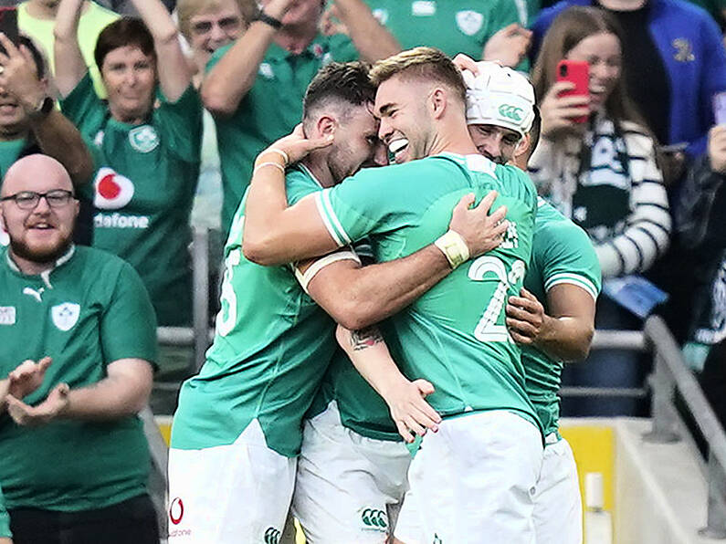 Ireland power past England as Keith Earls marks century with a try