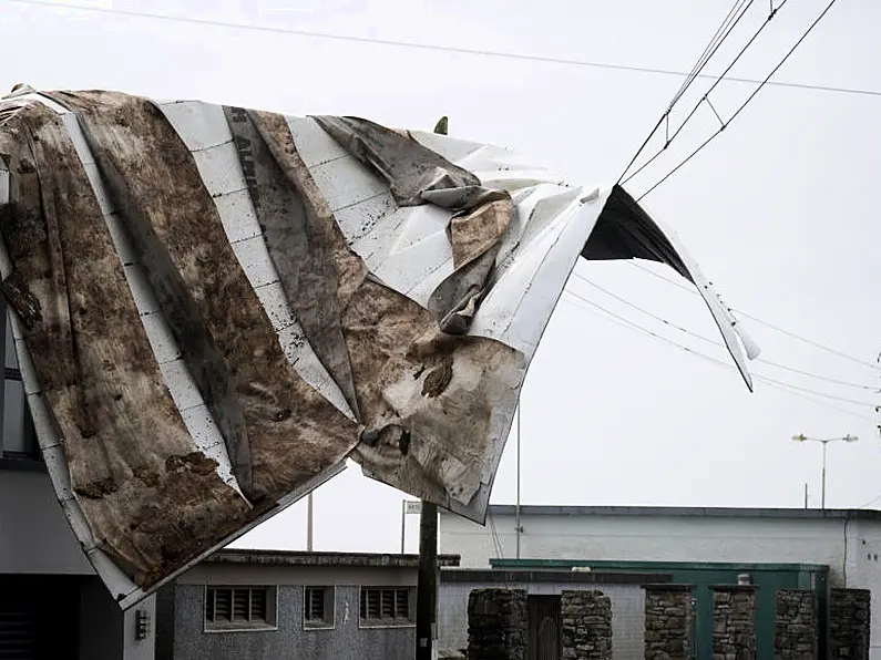 Roof blown off building in Co Cork as Storm Agnes ravages Ireland