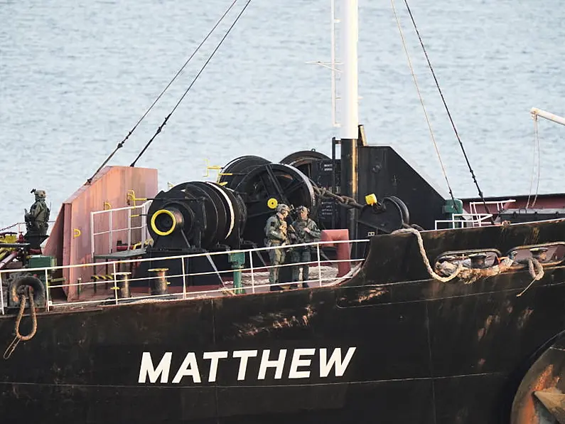 Army Ranger Wing rappelled onto cargo ship after Naval Service warning shots