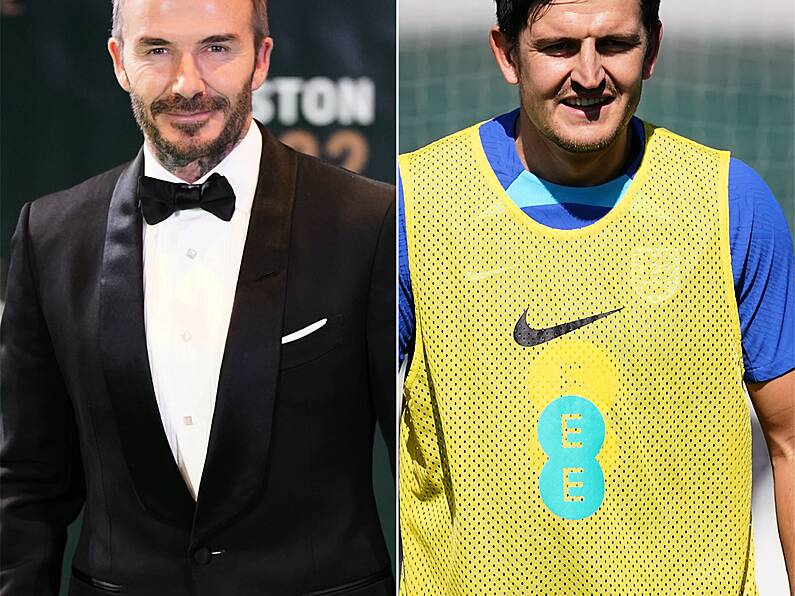 David Beckham supports me - Harry Maguire