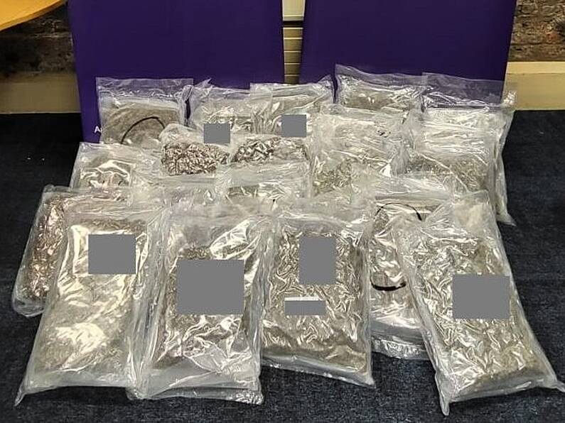 Man arrested as gardaí seize cannabis worth half-a-mil