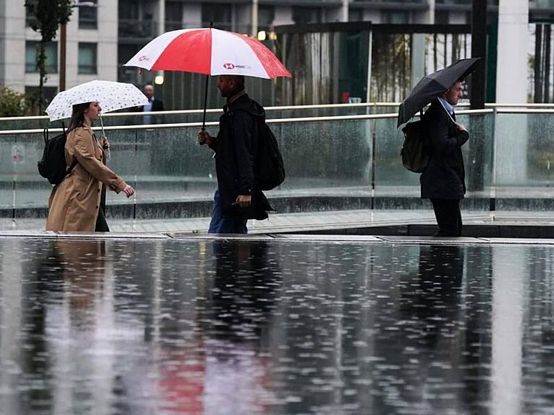 Rain warnings in place for all of South East bar Carlow