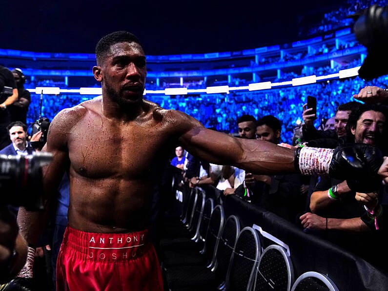 Anthony Joshua teases ‘mega-card’ of Wilder bout sharing bill with Fury v Usyk