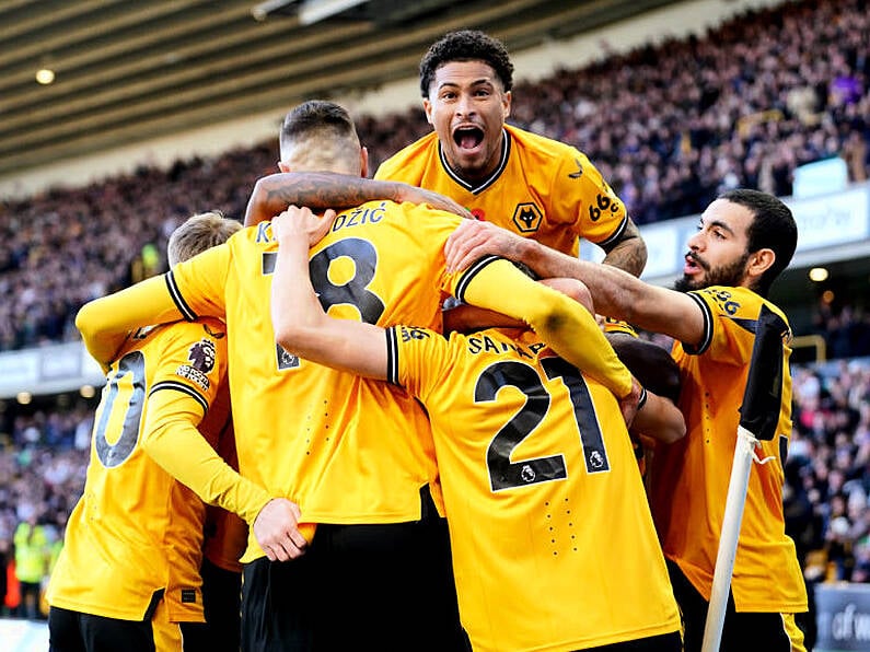 Wolves stun Tottenham with two stoppage-time strikes