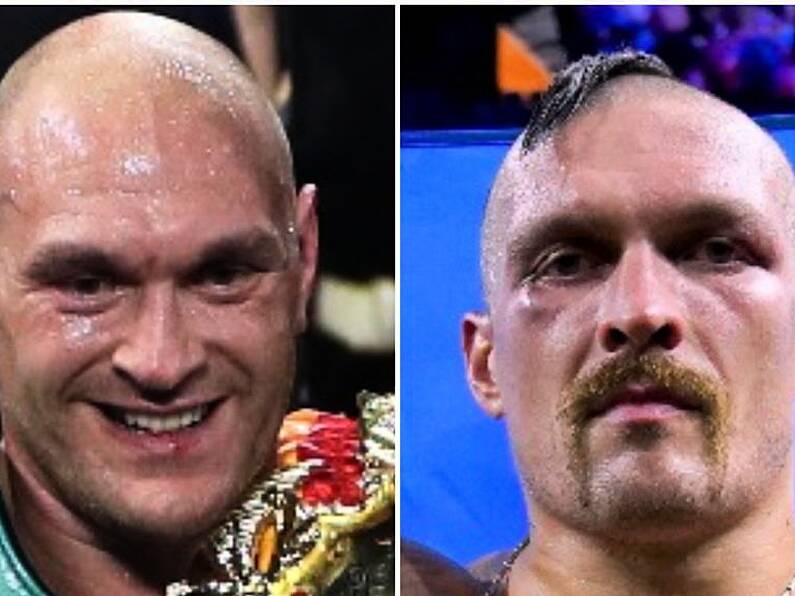 Date for Tyson Fury’s world title fight with Oleksandr Usyk announced on Thursday