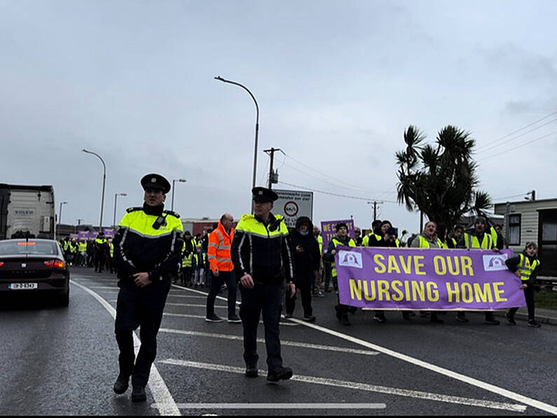 Protestors blockade Rosslare Europort opposing international protection accommodation