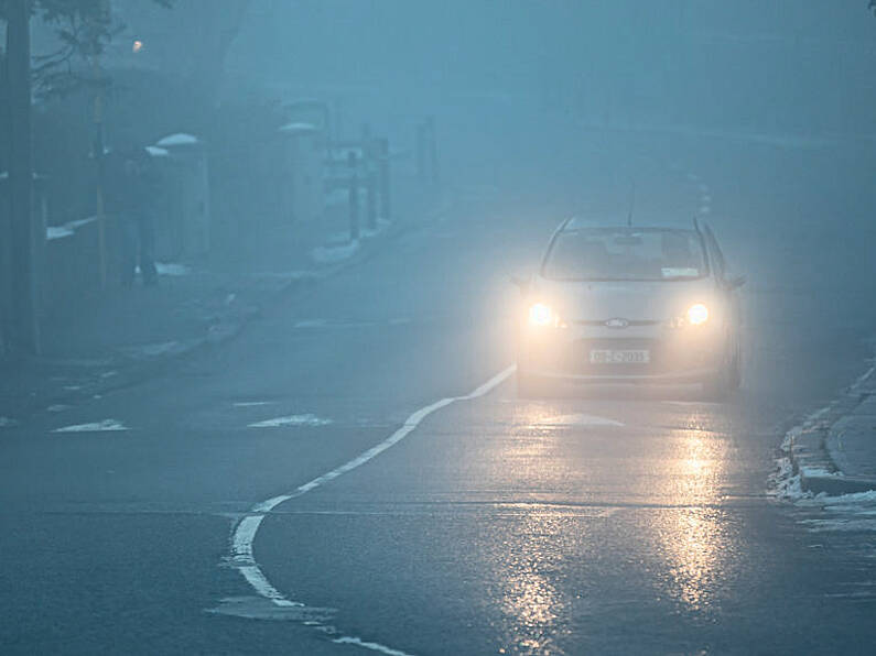 Heavy fog brings warning for 14 counties