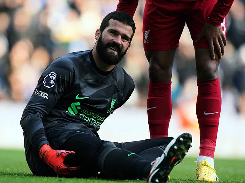 Liverpool boss Jurgen Klopp provides update on Alisson Becker injury