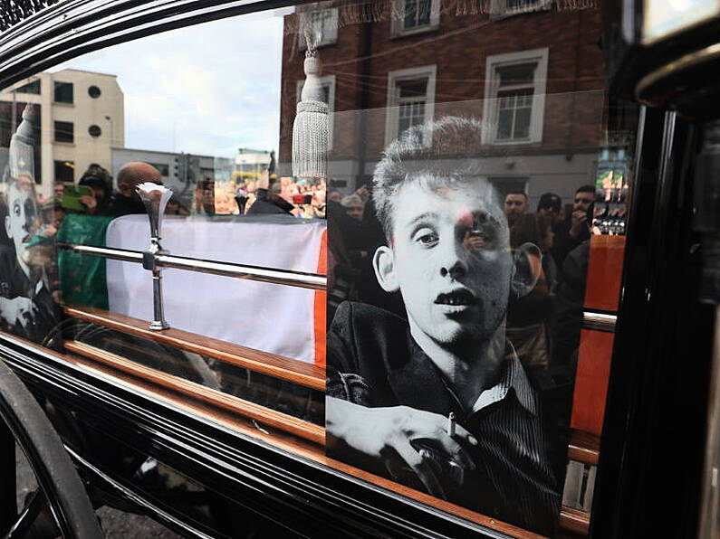 Mourners line streets of Dublin to say goodbye to Shane MacGowan