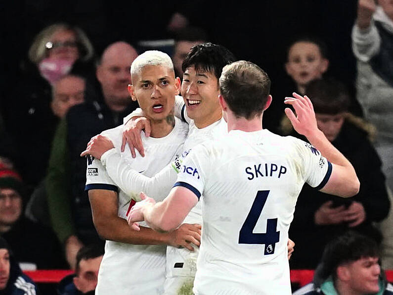 Dejan Kulusevski stars as 10-man Tottenham pile more misery on Nottingham Forest