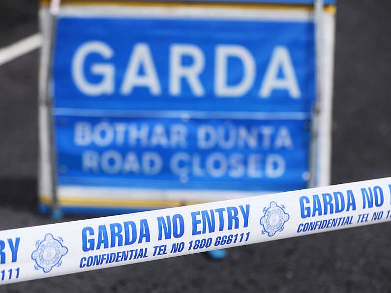 Emergency services at scene of Wexford crash