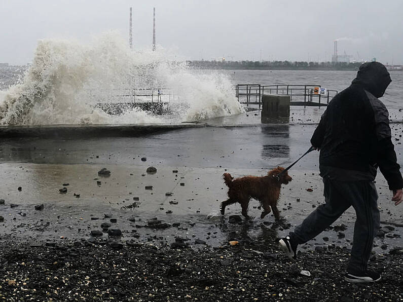 Storm Isha: Orange wind warnings issued for 27 counties on island of Ireland