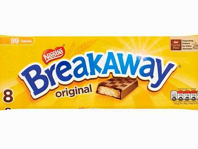 Nestlé to discontinue Breakaway and Yorkie biscuit bars