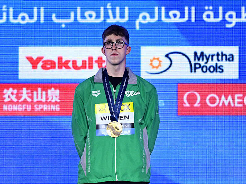 Wiffen takes gold again to round out successful Doha campaign