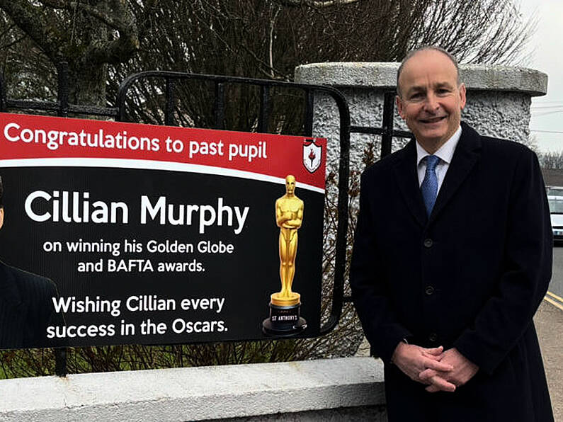 Tánaiste cheering on 'local boy' Cillian Murphy at upcoming Oscars