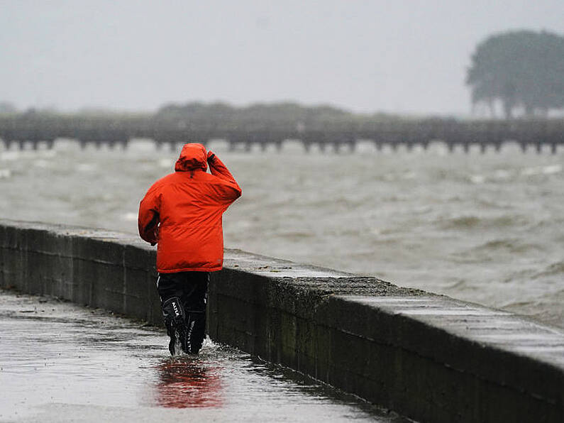 Rain warning issued for most of the South East