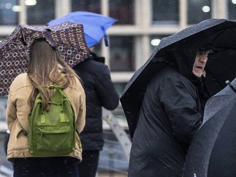 Damp start to Easter break as rain warning covers five counties