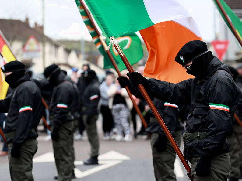 Petrol bombs thrown and van set on fire following Easter Rising parade in Derry