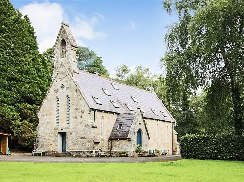 Old church reimagined as four-bed family home for €440,000