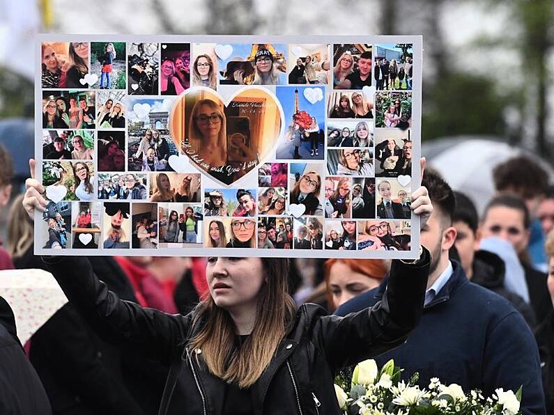 Final loving texts of teenage couple killed in collision read to funeral mourners