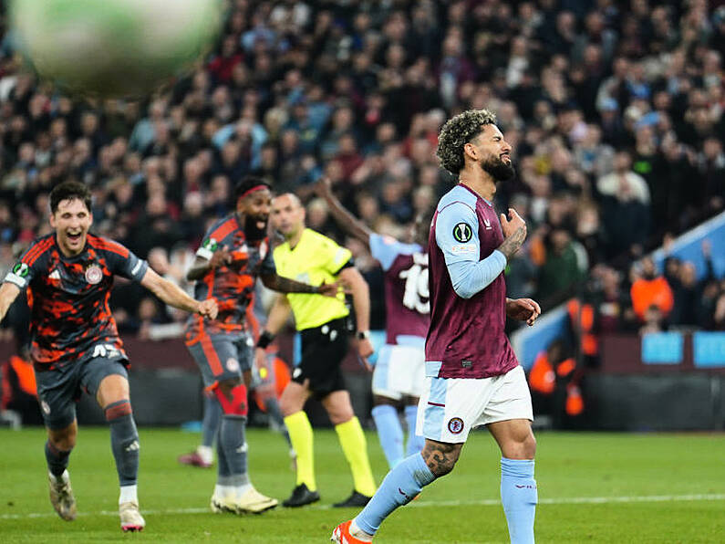 Douglas Luiz keen to keep taking penalties despite miss against Olympiacos