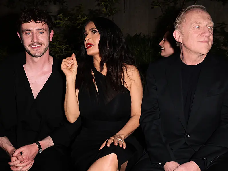 Paul Mescal sits on the front row for Gucci’s glamorous London show