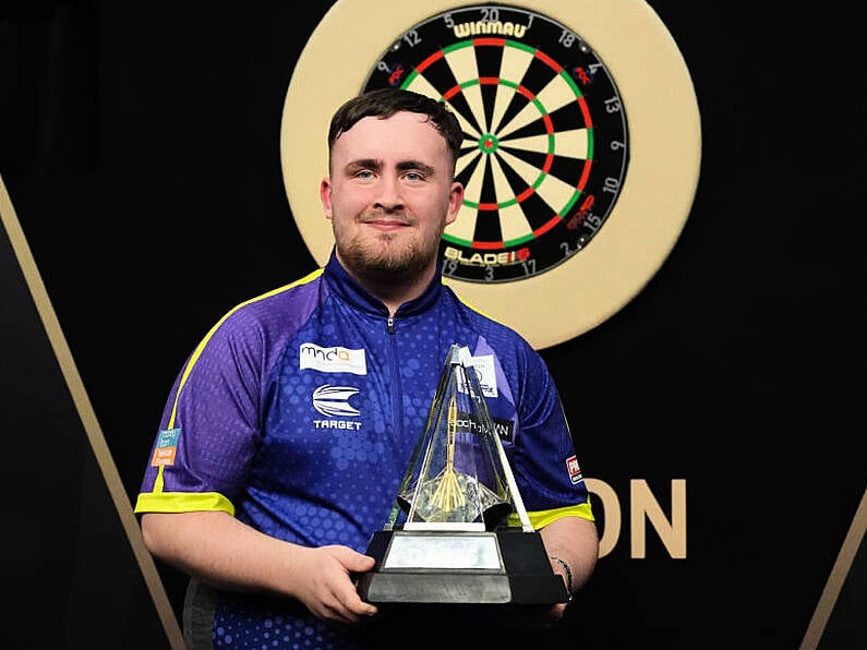 Luke Littler hits nine-darter as he storms to Premier League glory