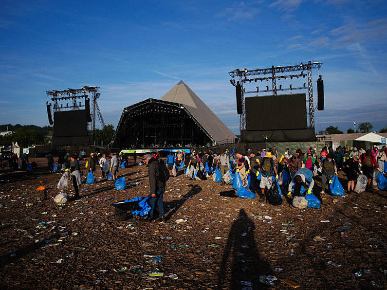 Glastonbury clean-up under way as 2024 music festival comes to an end