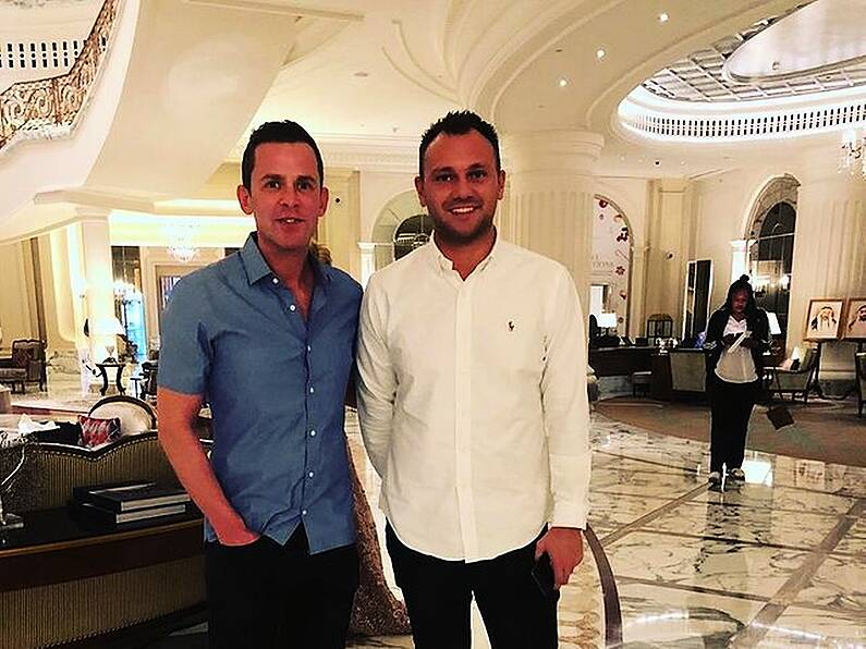 Radio 1's Scott Mills announces engagement to partner Sam Vaughan