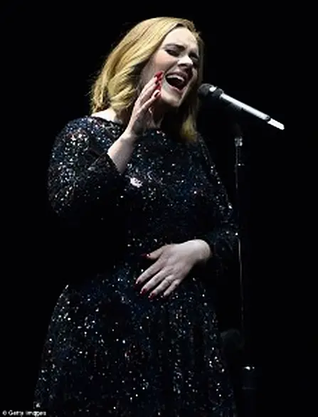 Adele singing