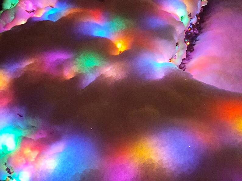 Christmas Lights + Snow = WOW!