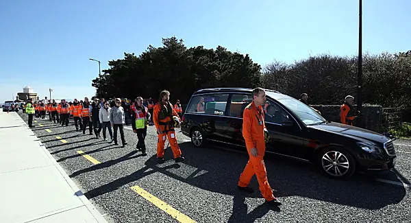 'Hearts and thoughts' with Mark Duffy's family as his body is recovered from sea