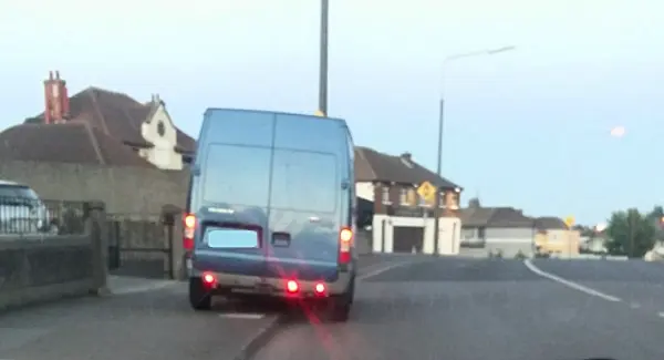 Gardai stopped a Ford Transit and found a ‘horse inside’