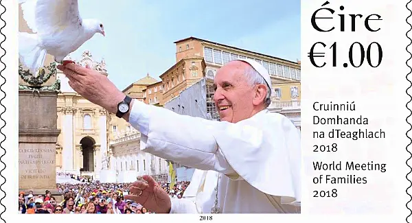 An Post to release two new stamps to mark Pope Francis visit to Ireland