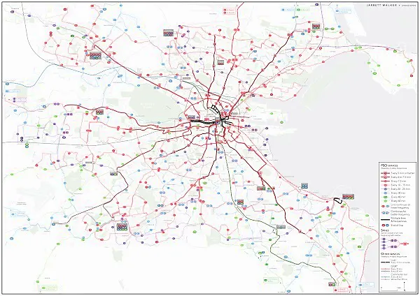 NTA publishes 'radical' redesign of Dublin Bus network