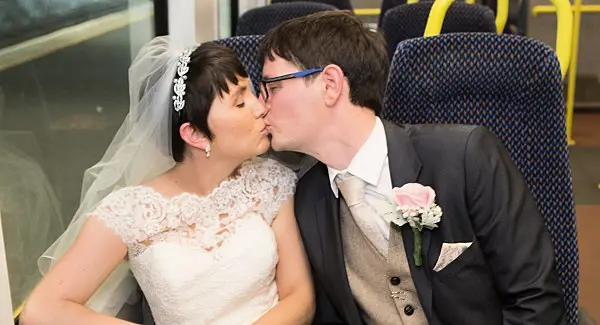 Couple take the train on way to getting hitched, six years after falling in love on Dublin to Limerick rail service