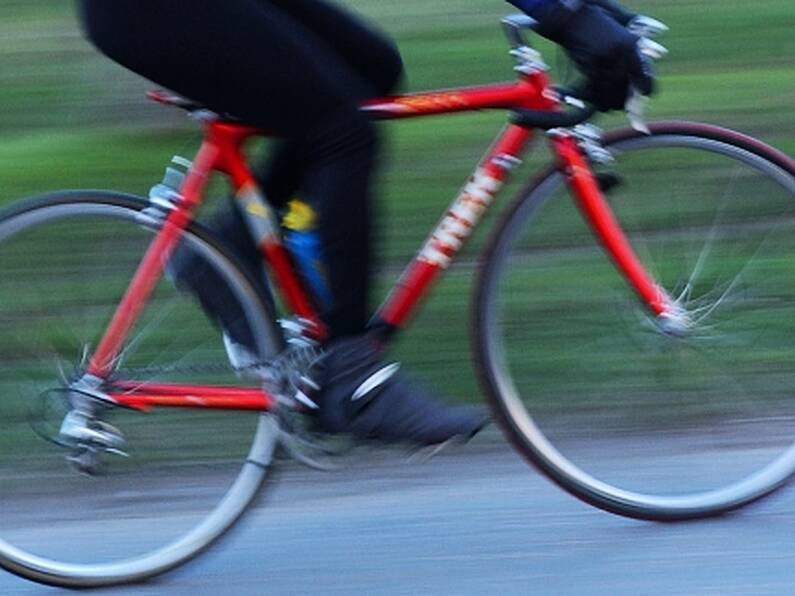 Protest cycle taking place in Dublin today