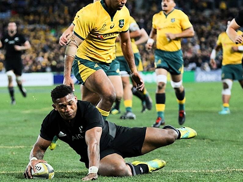 All Blacks rally to thrash Australia in Sydney