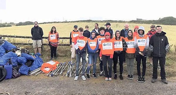 Clean Coasts group collect 200 tyres in 10 months