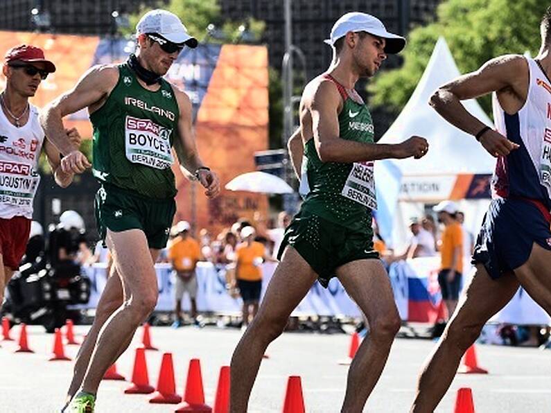 Brendan Boyce battling heat for medal at European Championships in Berlin