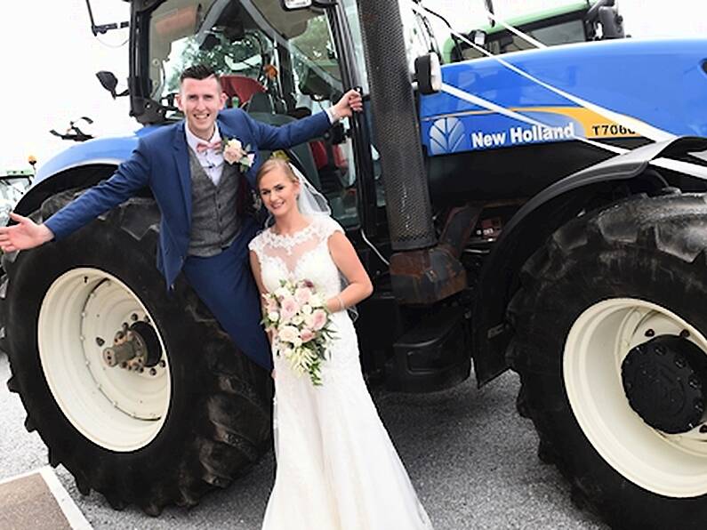 Watch: Crystal Swing's Derek dances down the aisle with stunning bride on wedding day